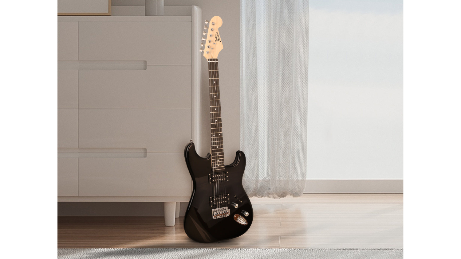 ELECTRIC GUITAR BLK