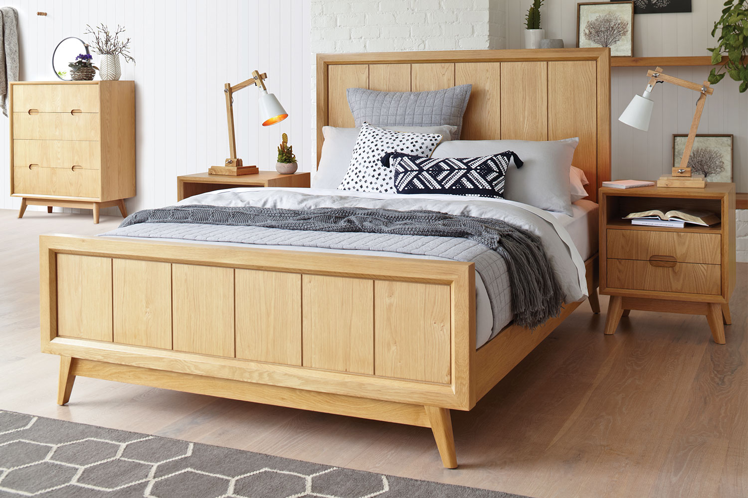 Oslo Queen Bed Frame by Vivin Harvey Norman New Zealand