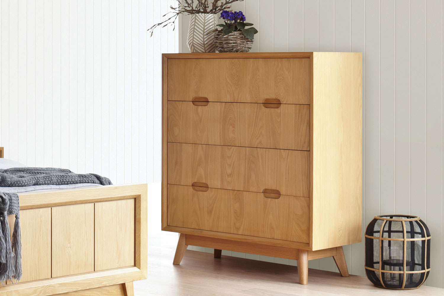 Oslo 4 Drawer Tallboy by Vivin Harvey Norman New Zealand