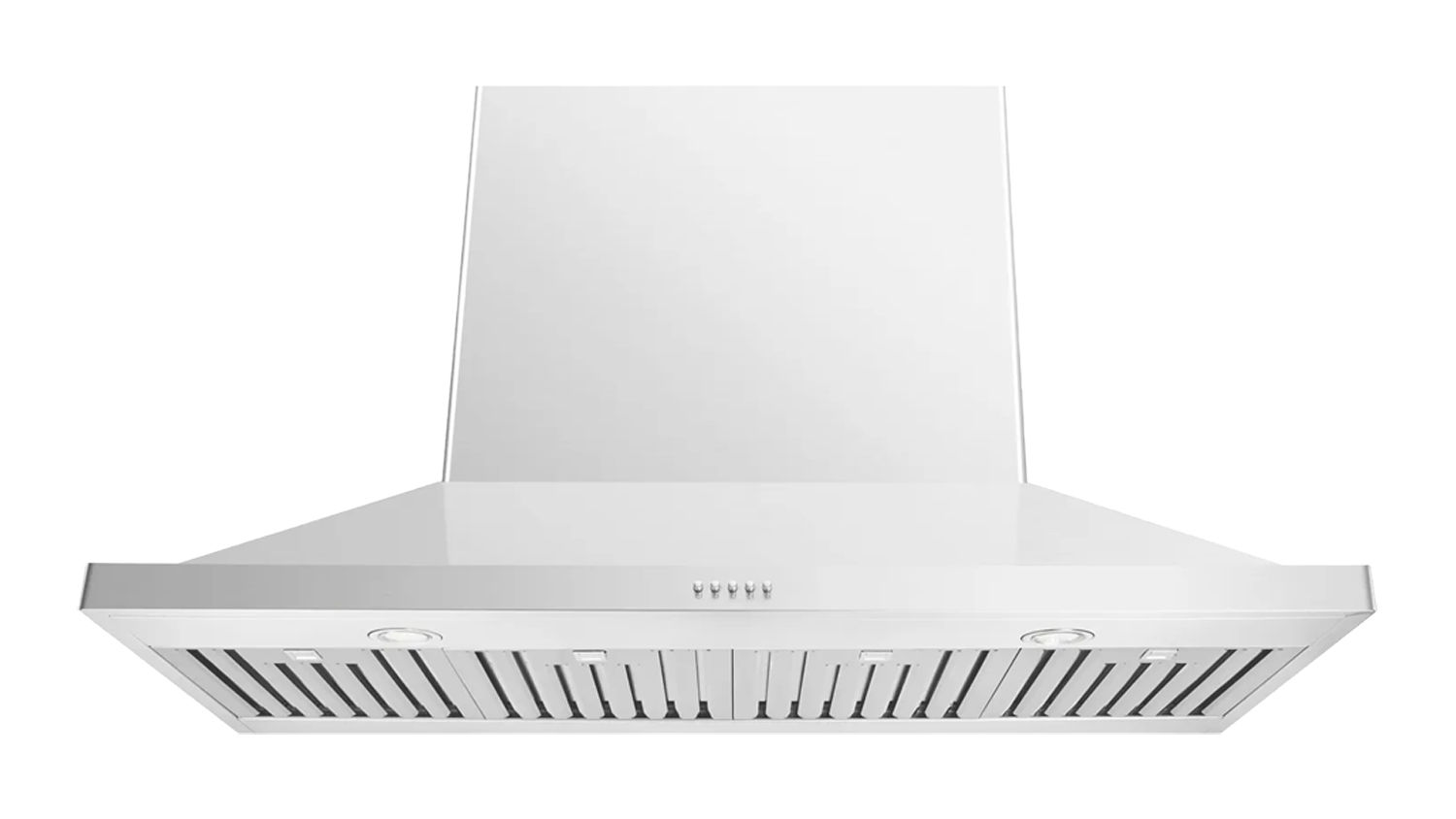 Schweigen 120cm BBQ Alfresco Non-Silent Wall Mounted Rangehood with vent filters, lights, and front control buttons