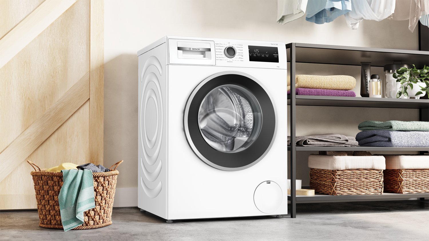 Bosch Series 4 8kg Front Loader Washing Machine - White (WAN28288AU)