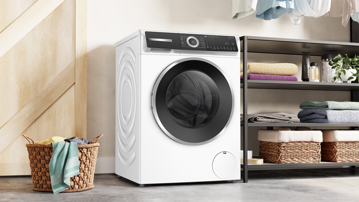 Bosch Series 8 10kg Front Loader Washing Machine - White (WGH25400AU)