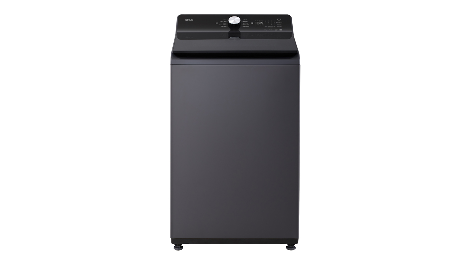 A front view of the LG Series 3 9kg Top Loader Washing Machine