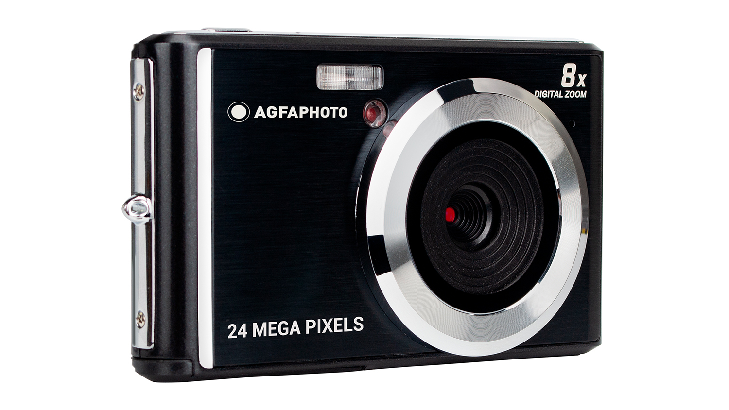 AgfaPhoto Realishot DC5500 Compact Digital Camera in a sleek black colour
