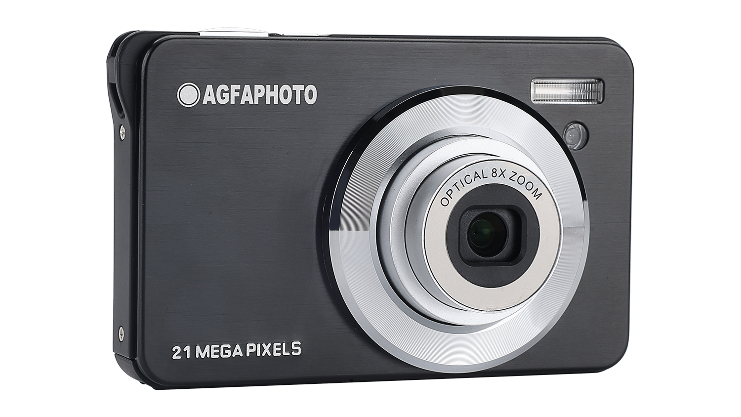 AgfaPhoto Realishot DC8300 Compact Digital Camera in a sleek black colour