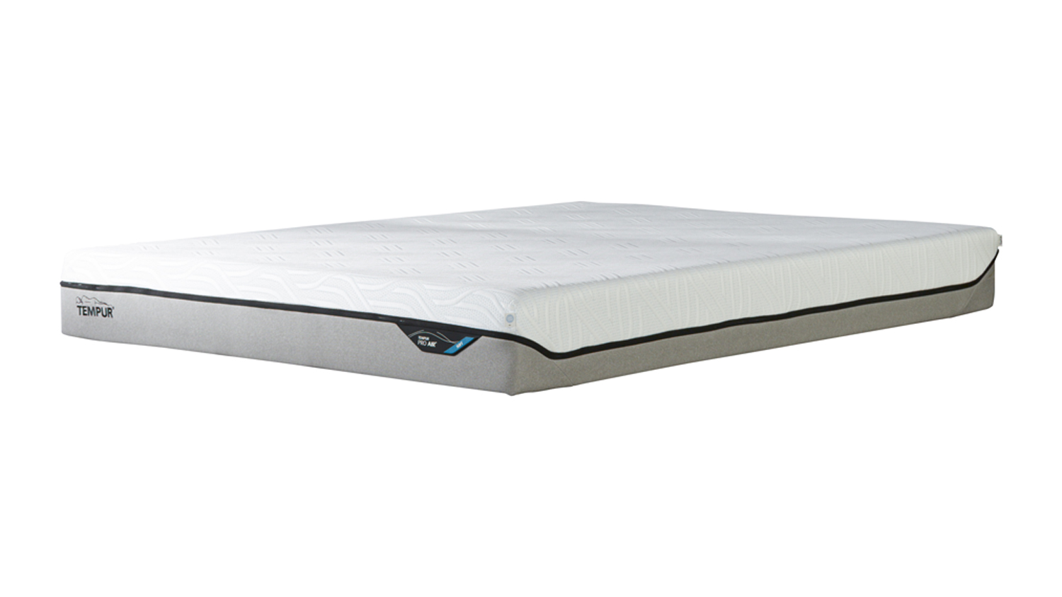 Tempur Pro Air mattress angled view on a solid white background