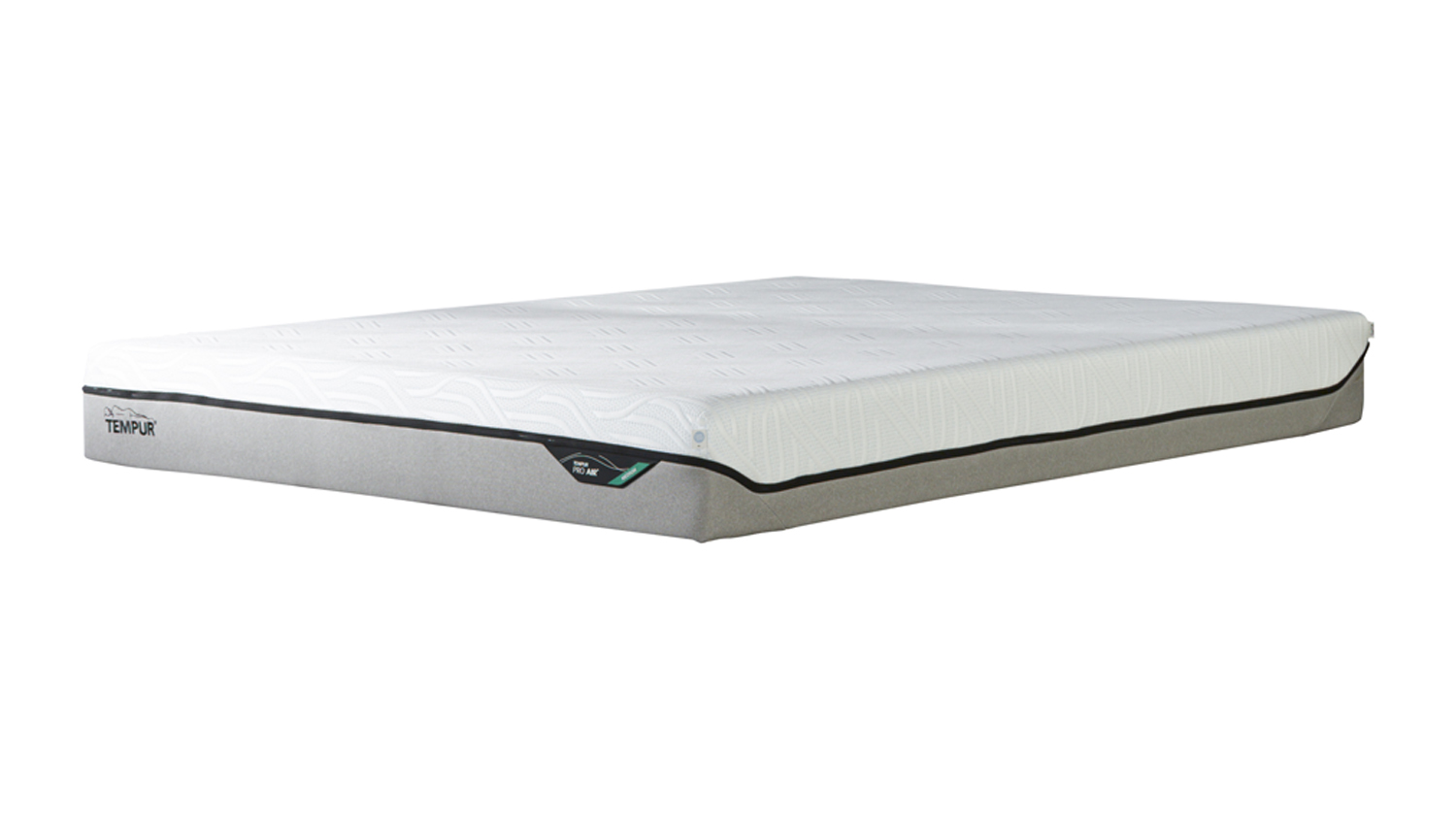 Tempur Pro Air mattress angled view on a solid white background