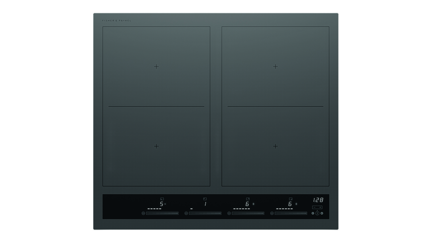 Fisher & Paykel Series 7 60cm 4 Zone Induction Cooktop in a sleek grey colour