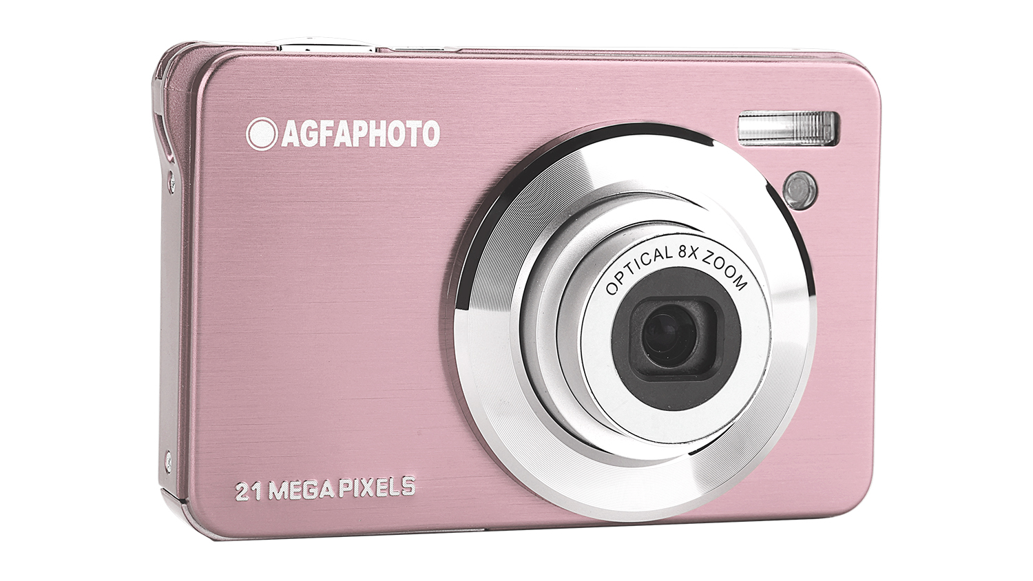 AgfaPhoto Realishot DC8300 Compact Digital Camera in a sleek pink colour