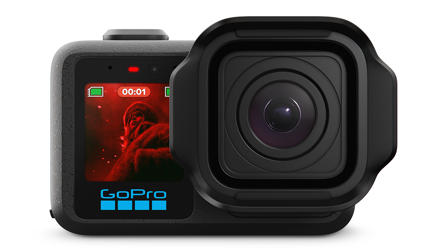 GoPro Mission 1 Pro Action Camera in a sleek black colour