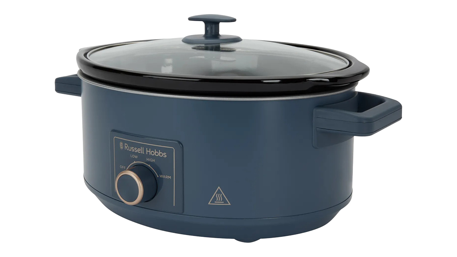 Russell Hobbs 7L Slow Cooker in a sleek soft navy colour