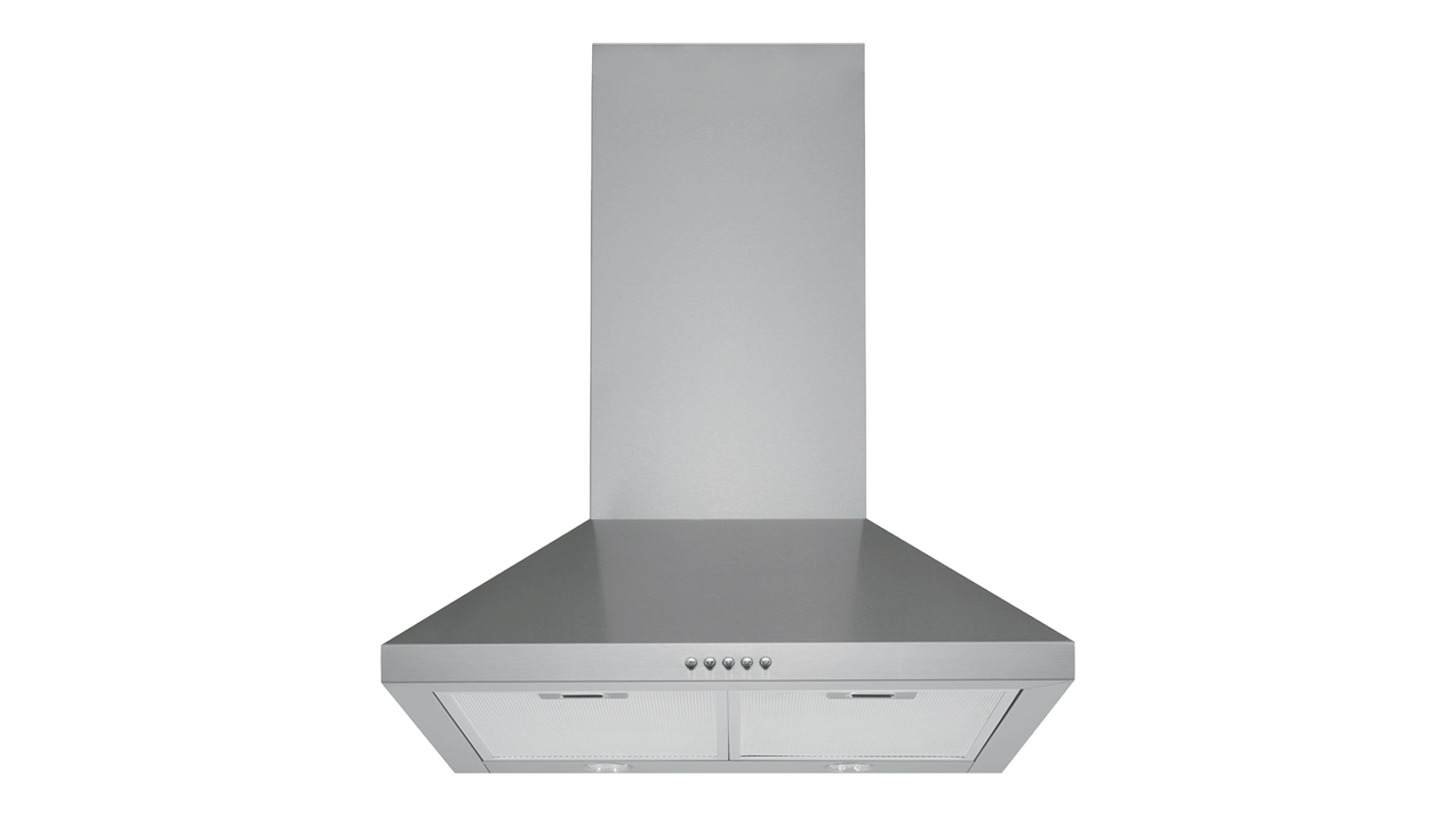 Schweigen 60cm Non-Silent Wall Mounted Rangehood with chimney and control buttons