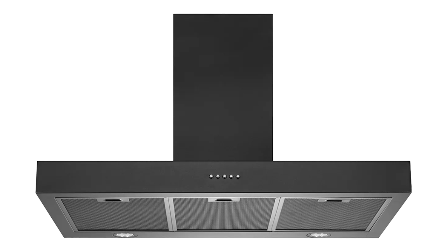 Schweigen 90cm Non-Silent Wall Mounted Rangehood with chimney and control buttons