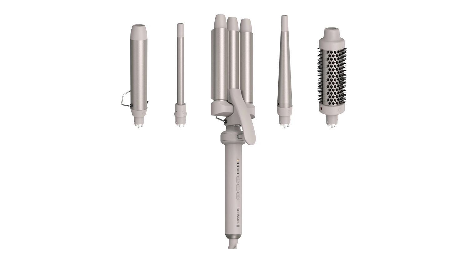 Remington Trendology 5-in-1 Multi Hair Styler in a sleek stone finish