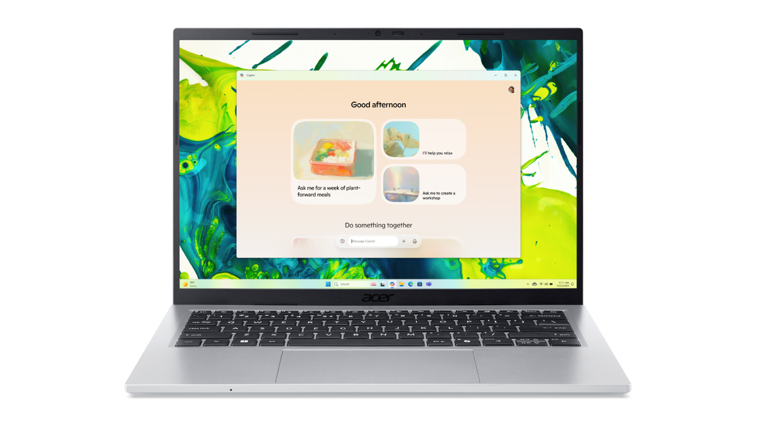A full view of the Acer Aspire Go 14" Laptop