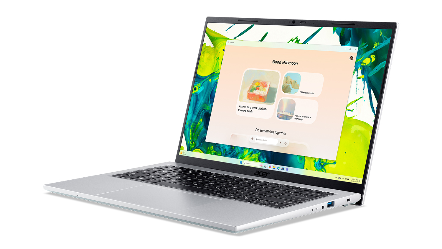 Acer Aspire Go 14" Laptop - Intel Core 5 16GB-RAM 512GB-SSD - Silver (NX.JTTSA.005)