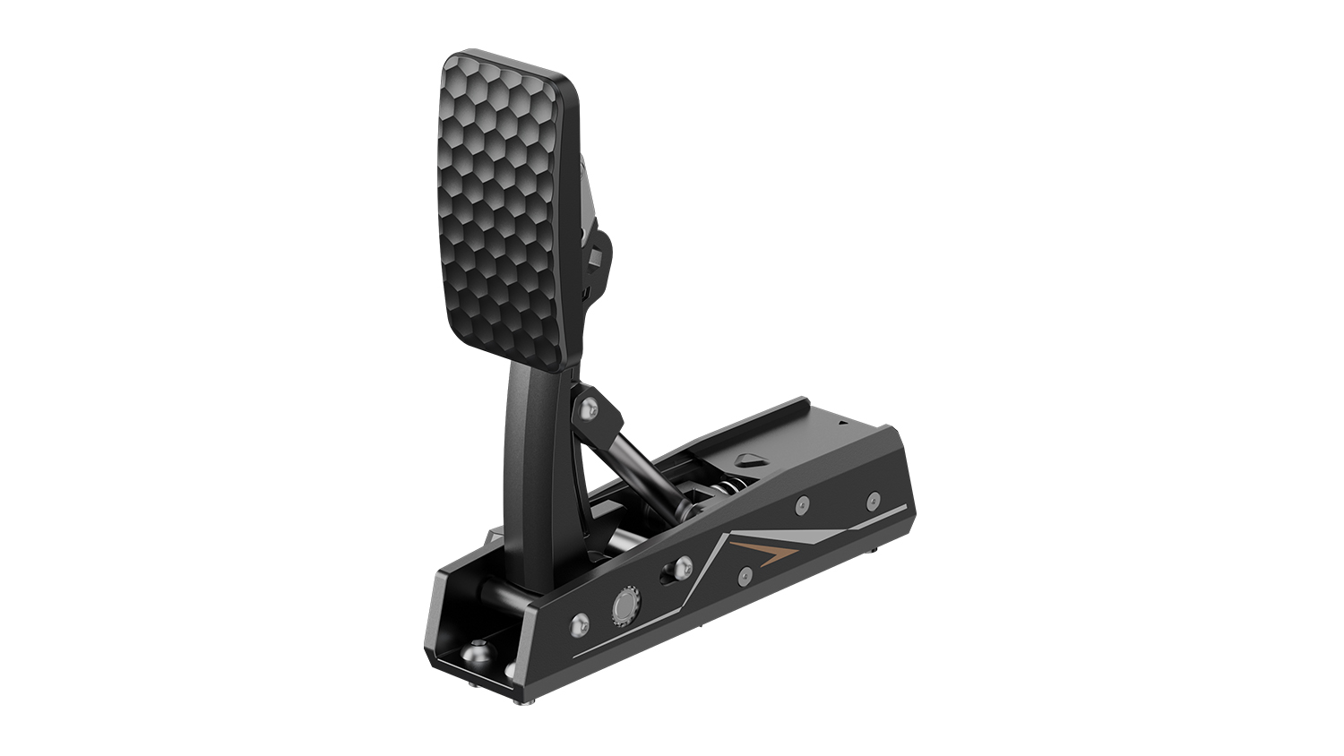 Moza CRP2 Load Cell Clutch Pedal in a sleek grey colour