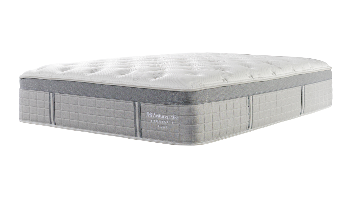 Sealy Posturepedic Boutique medium double mattress showing the quilted pillow-top surface