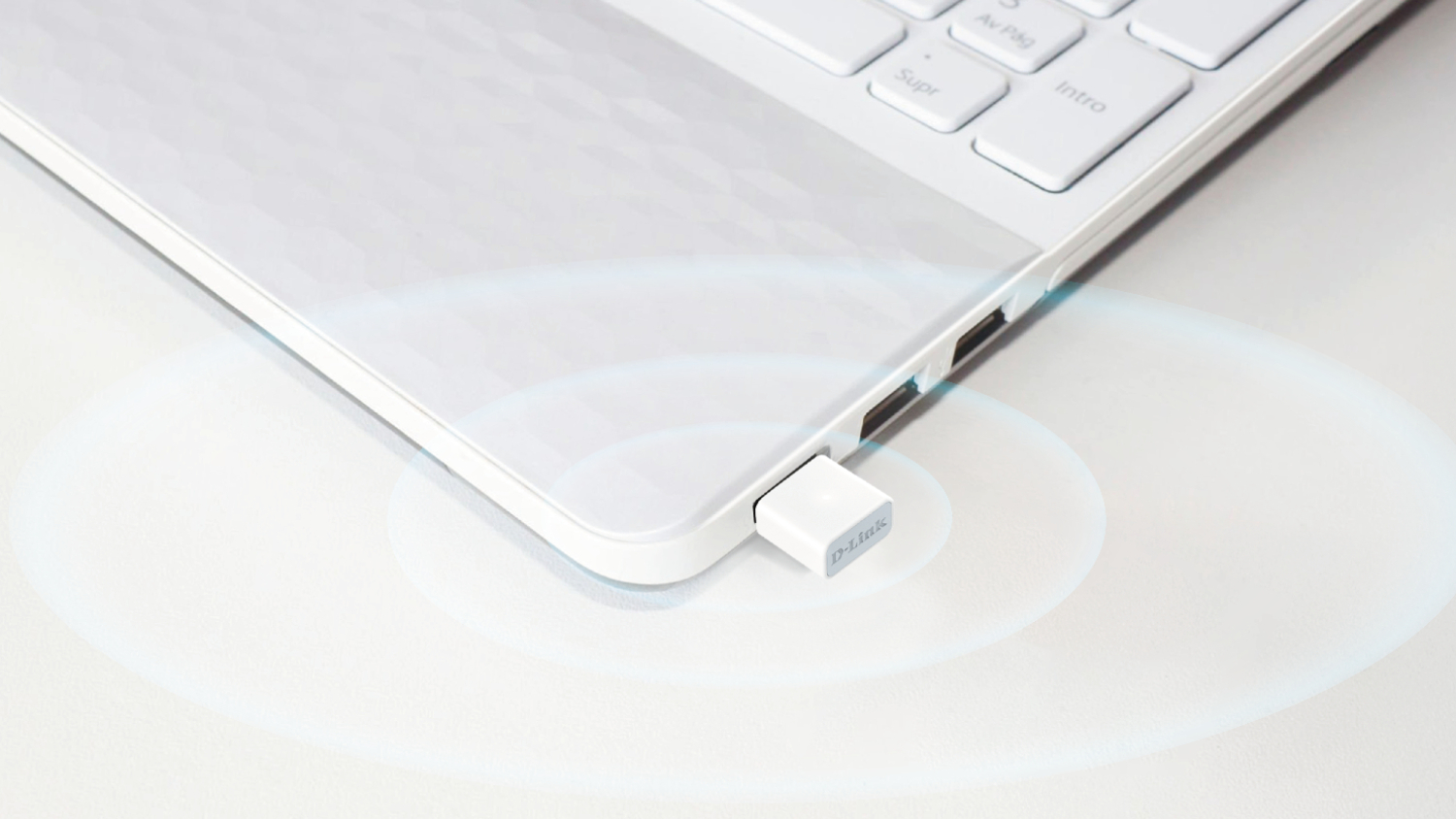 D-Link AX9U AX900 Dual-Band Wi-Fi 6 USB Adapter - White