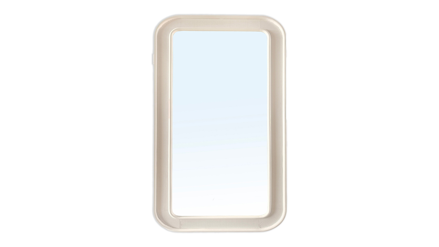 A white Anouk Paulownia 90 x 180cm Mirror