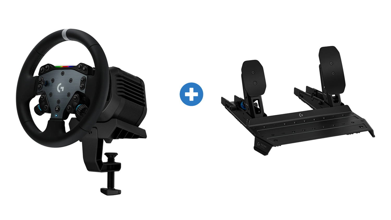 Logitech G RS50 System Racing Wheel & Base Bundle for Xbox/PC - Black (RS Pedals)