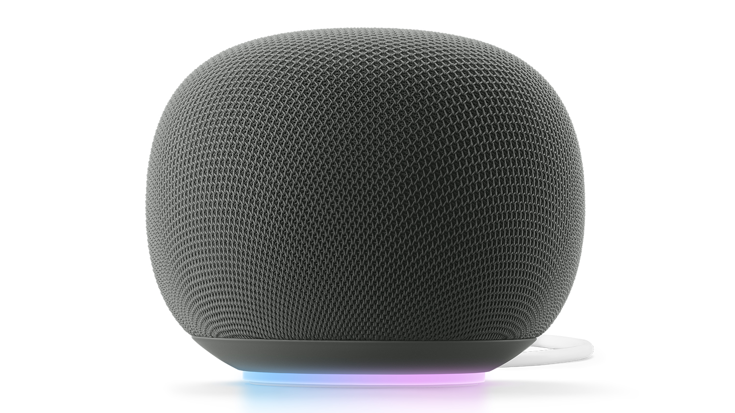 Front view of the Google Home Smart Speaker with Google Assistant