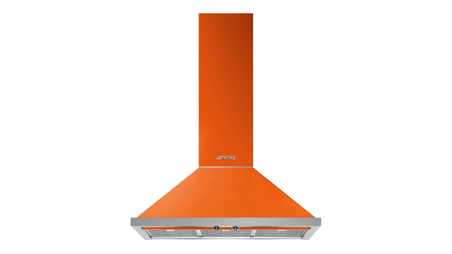 Smeg Portofino 90cm Wall Mounted Rangehood with canopy and built-in grease filters