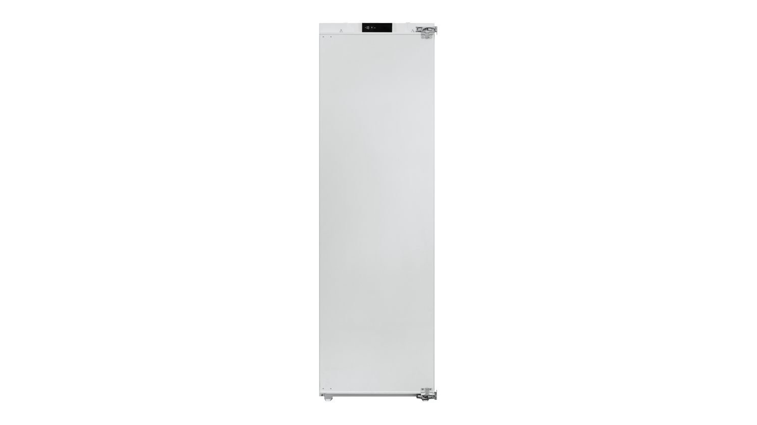 Tall Smeg 294L single-door refrigerator with a smooth white exterior and a top control panel