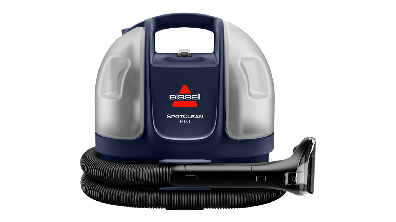 Bissell SpotClean Mini Carpet & Upholstery Shampooer in a sleek dark blue