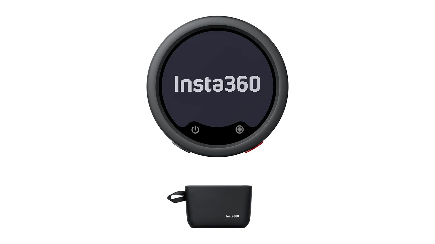 Insta360 Mic Pro Transmitter in a sleek black colour