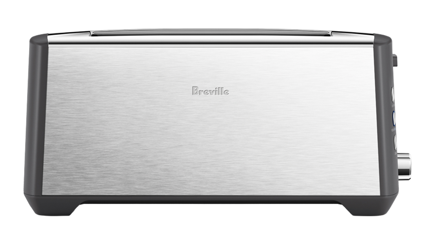 Breville the A Bit More Plus 4 Slice Toaster in a sleek stainless steel finish