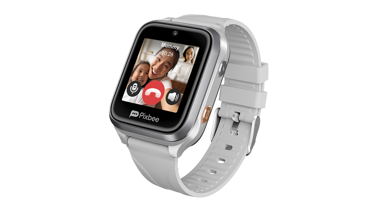 Pixbee Pro 2 Kids Smartwatch in a sleek space grey colour