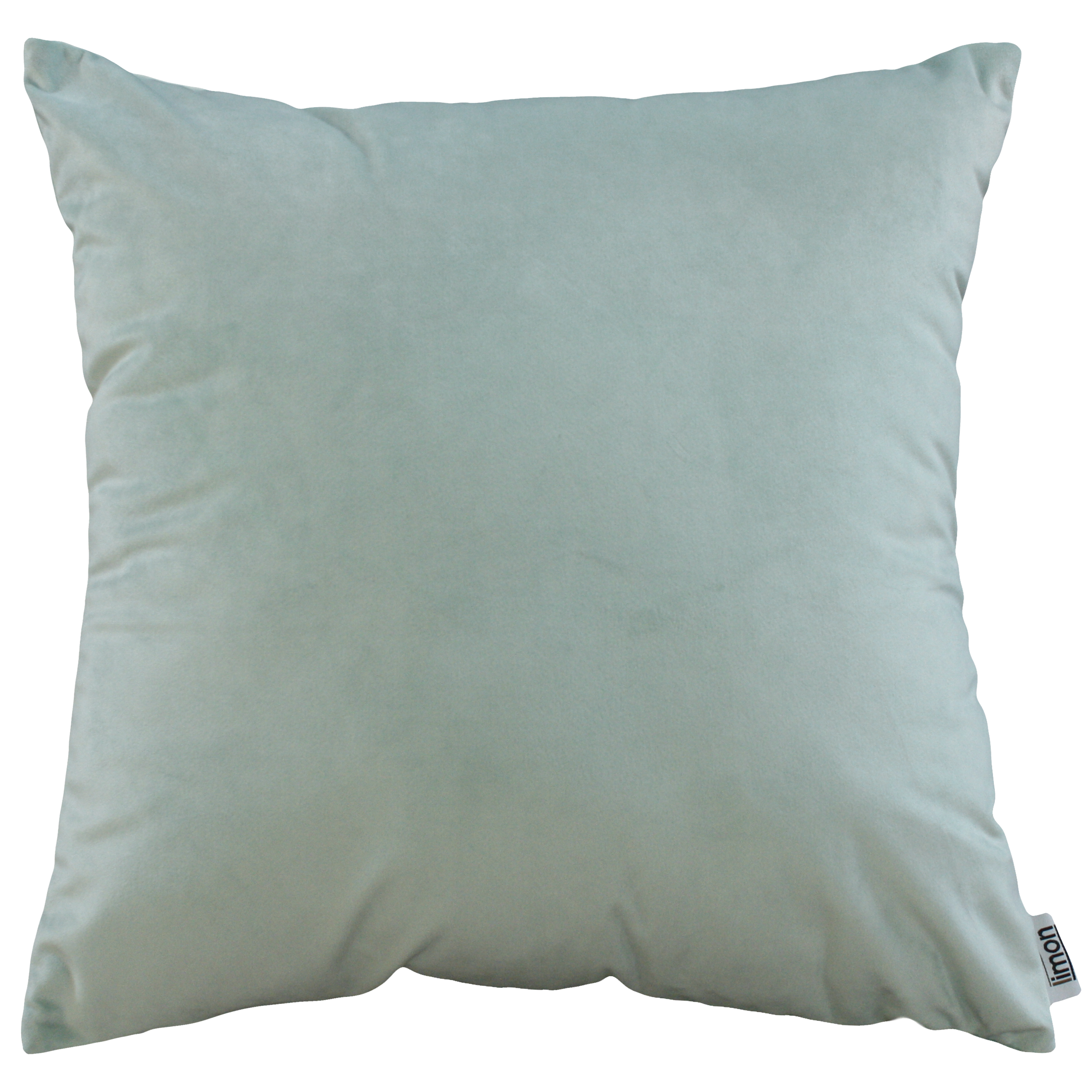 Duck Egg Blue Emperor Velvet Cushion by Limon