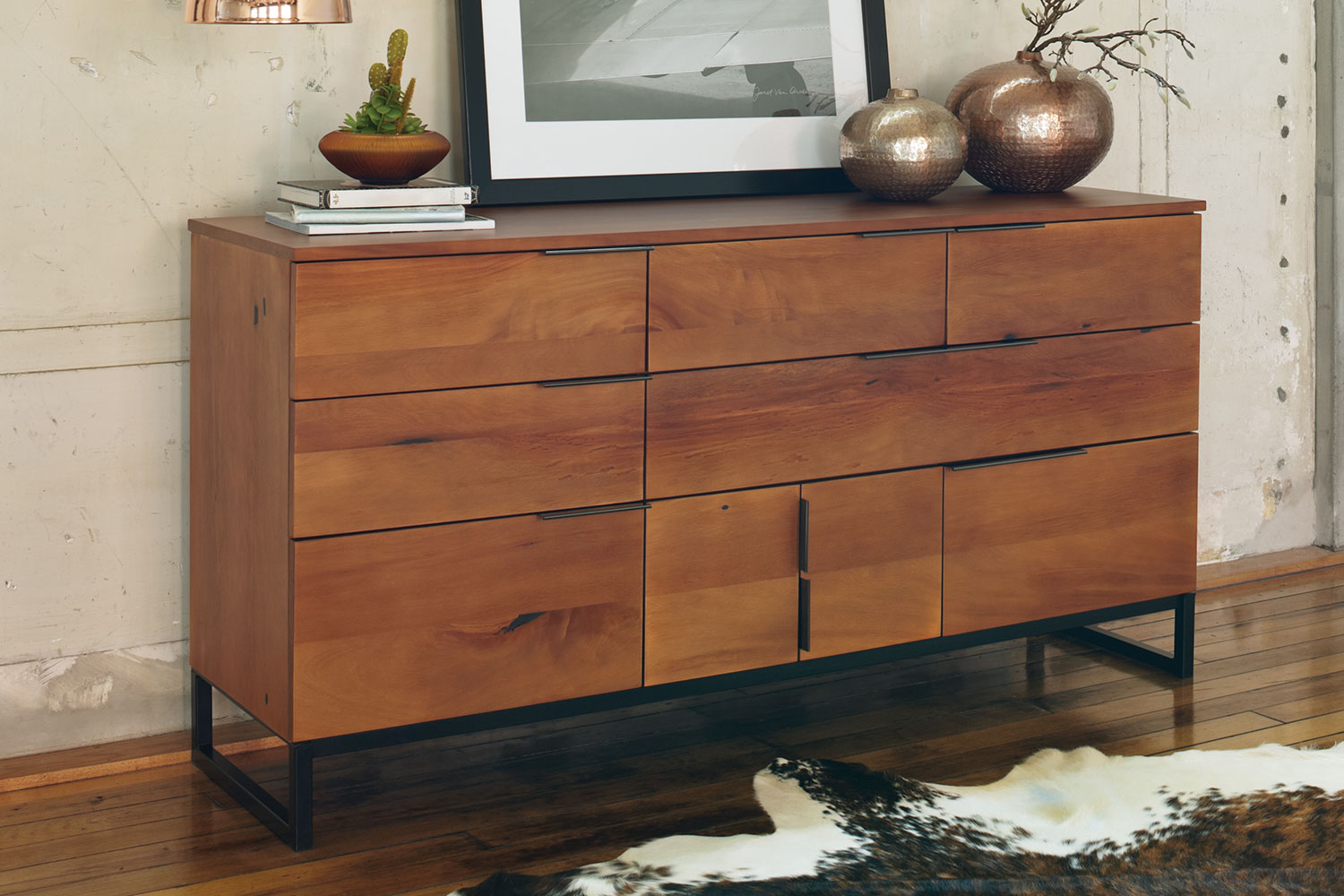 Matai Bay 9 Drawer Lowboy by Sorensen Furniture Harvey Norman New Zealand