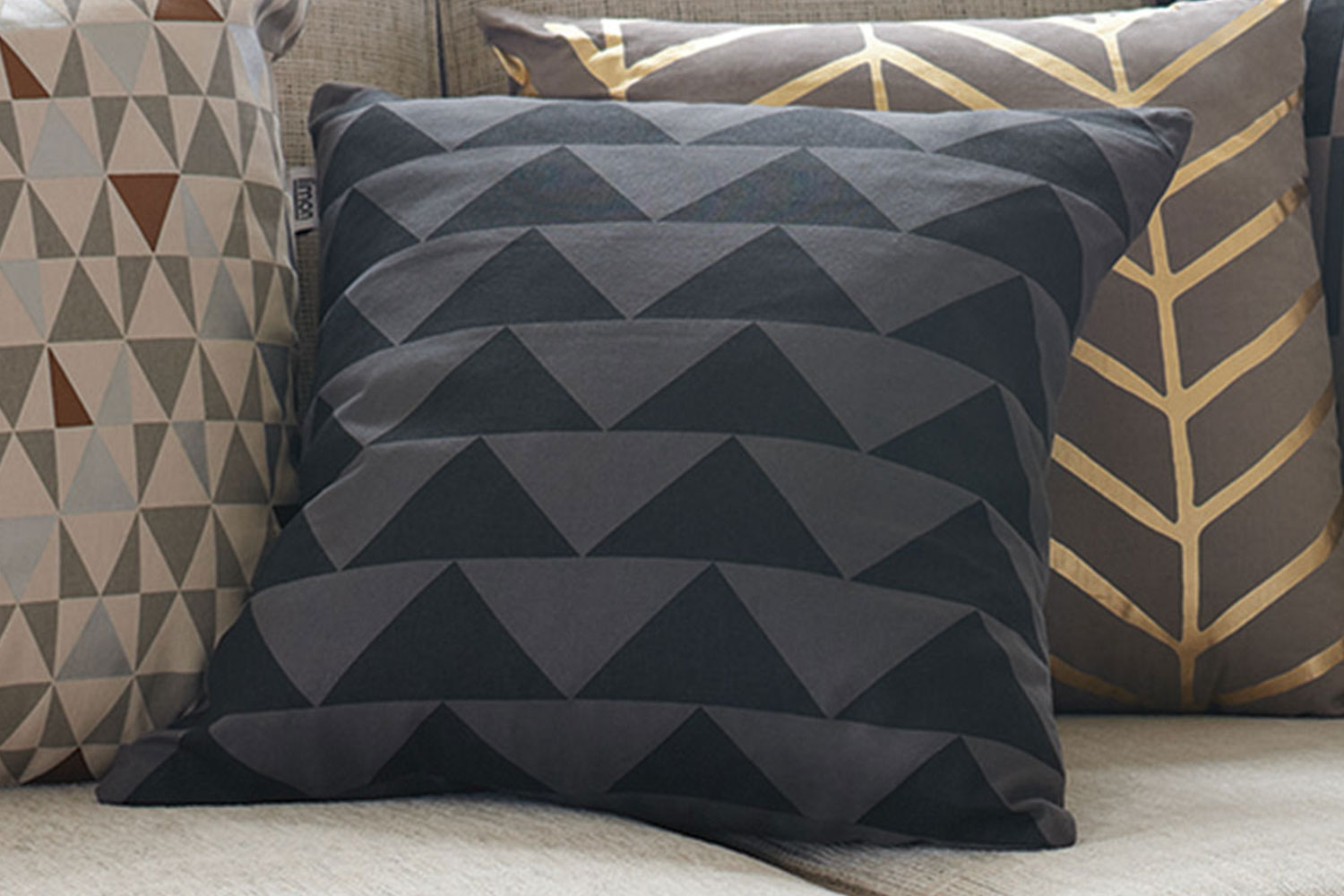 Matterhorn Square Cushion by Limon