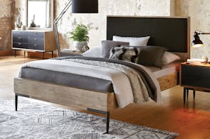 Alba Queen Bed Frame by John Young Furniture
