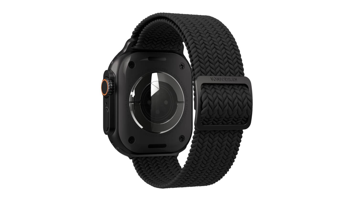Vonmählen Woven Band Watch Strap for Apple Watches 44-49mm - Black