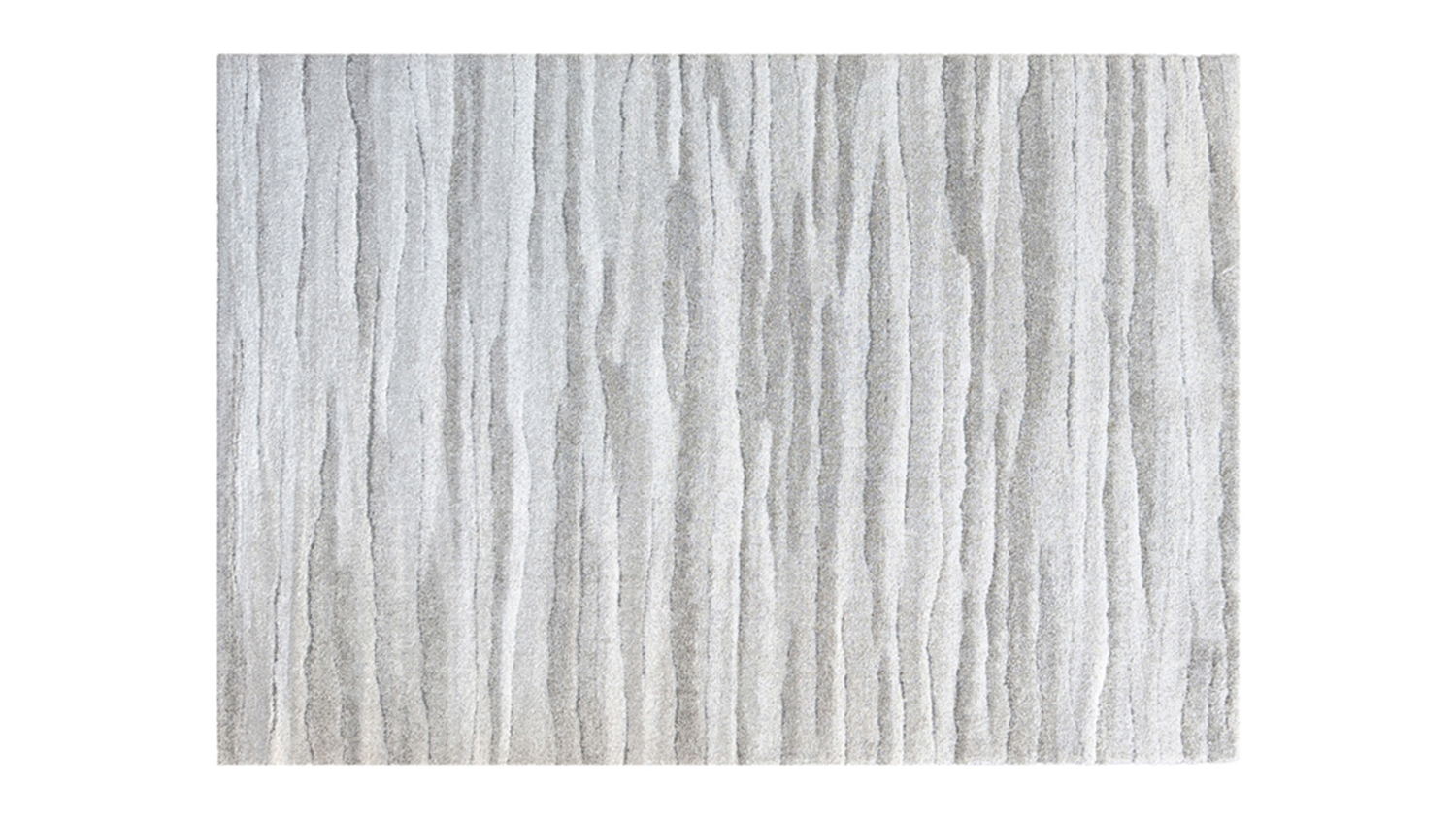 Strata Drift Rug 200 x 290cm in a sleek grey colour
