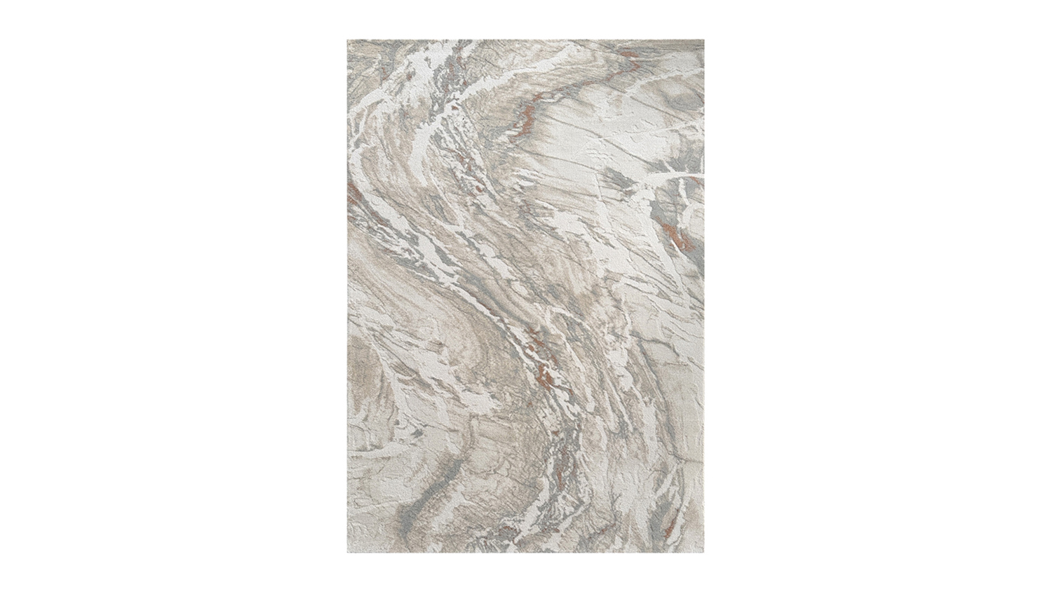 Forme Mineral Rug 160 x 230cm - Rust/Beige Multi