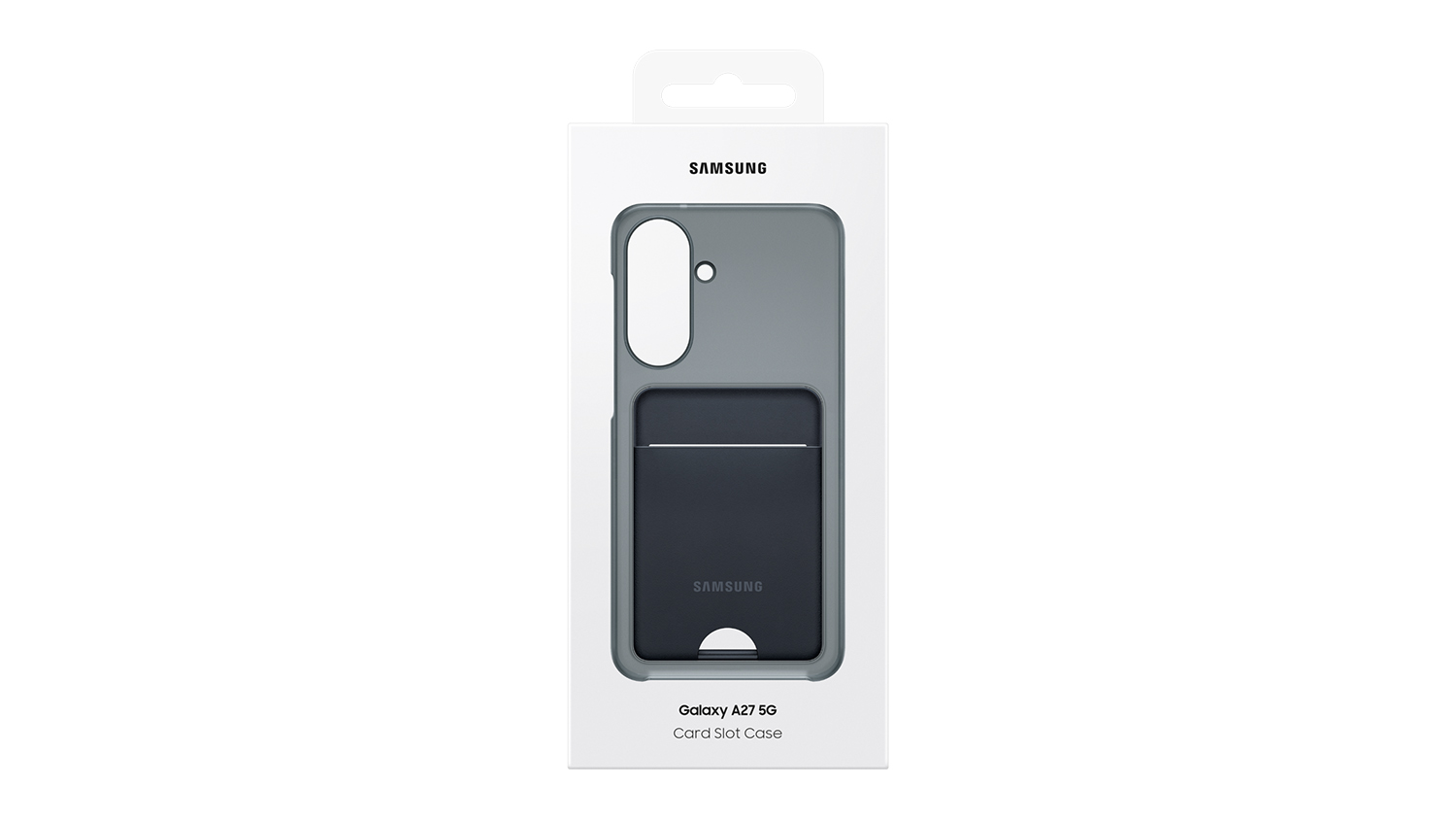 Samsung Card Slot Case for Samsung Galaxy A27 - Black (EF-OA276TBEGWW)