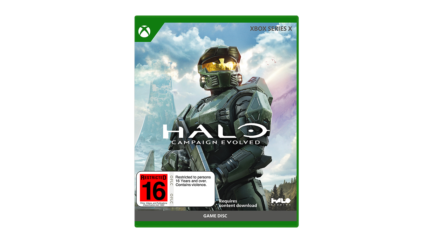 Halo: Campaign Evolved (M 17+) game case for Xbox Series X/S