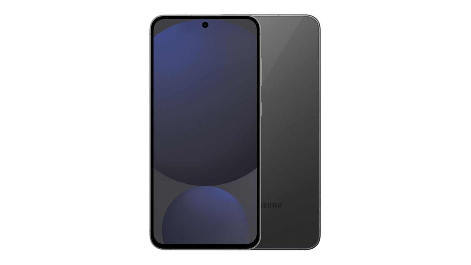 Samsung Galaxy S24 FE 5G 128GB Smartphone, showing the front display alongside the rear graphite panel