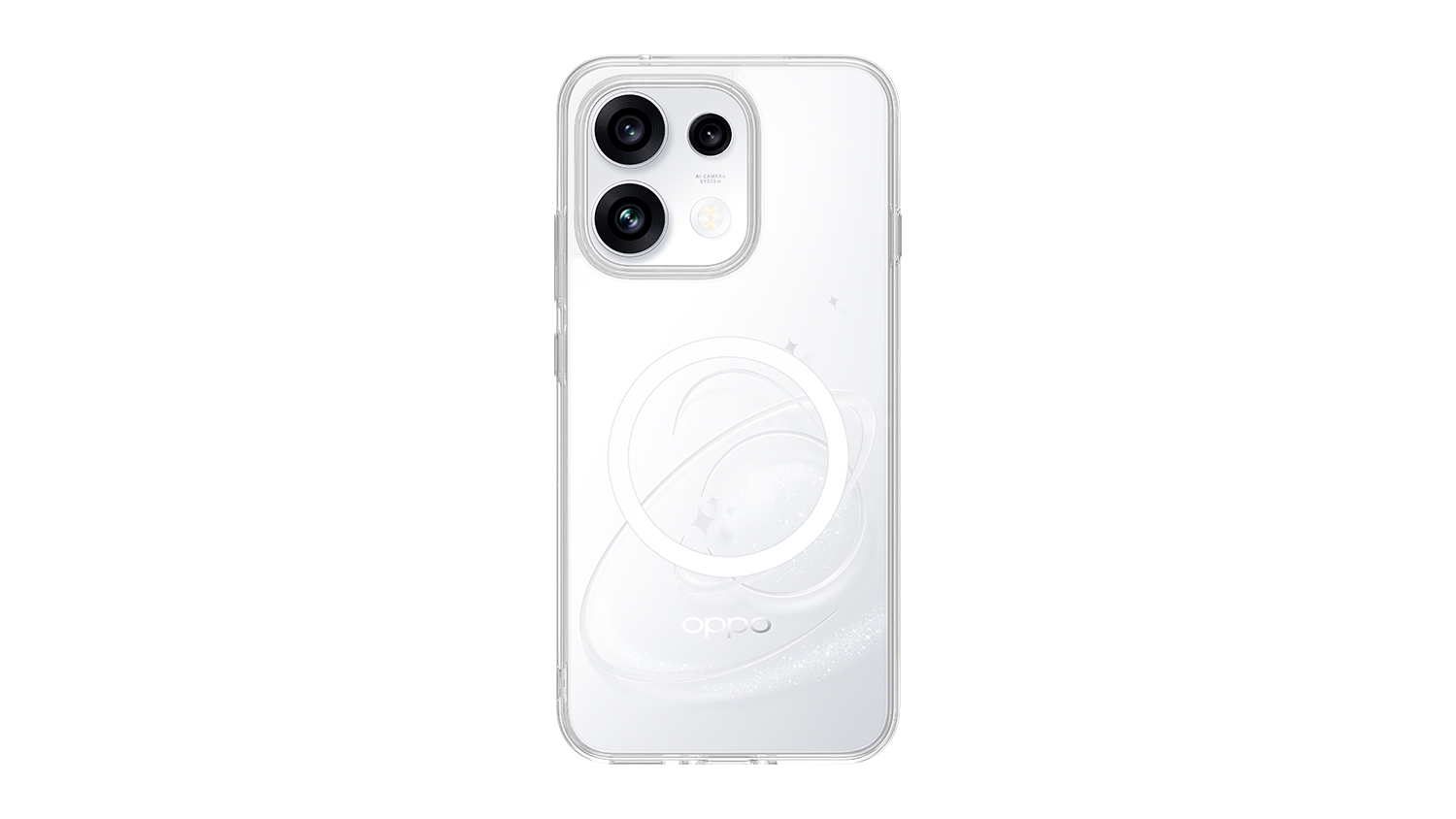 OPPO Magnetic Case for Reno 16 F - Clear