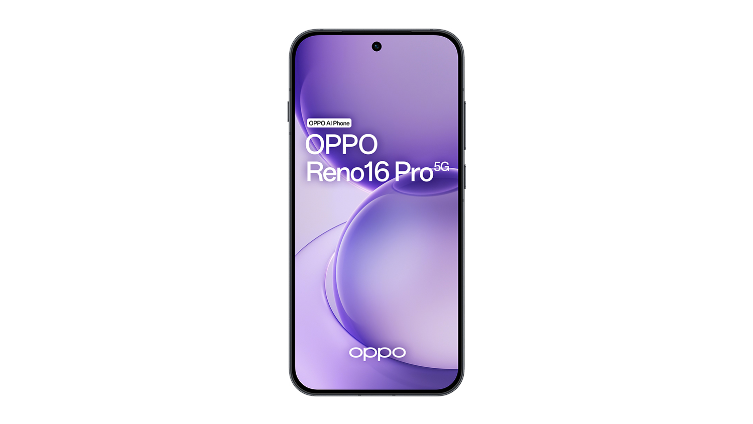 OPPO Reno16 Pro 5G 512GB Smartphone in a sleek starlight black colour