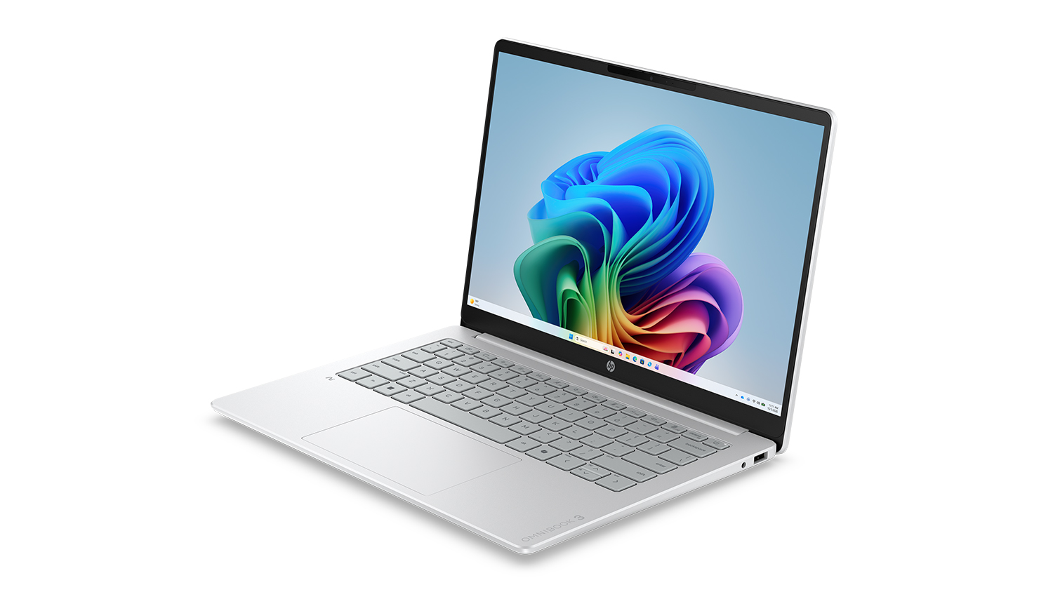 HP OmniBook 3 14" Laptop - Intel Core 5 8GB-RAM 512GB-SSD - Glacier Silver (14-HT0045TU)