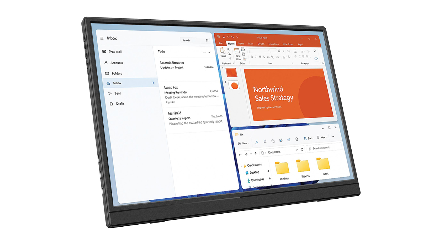 A Precision 14" FHD Portable Monitor in 1920 x 1200