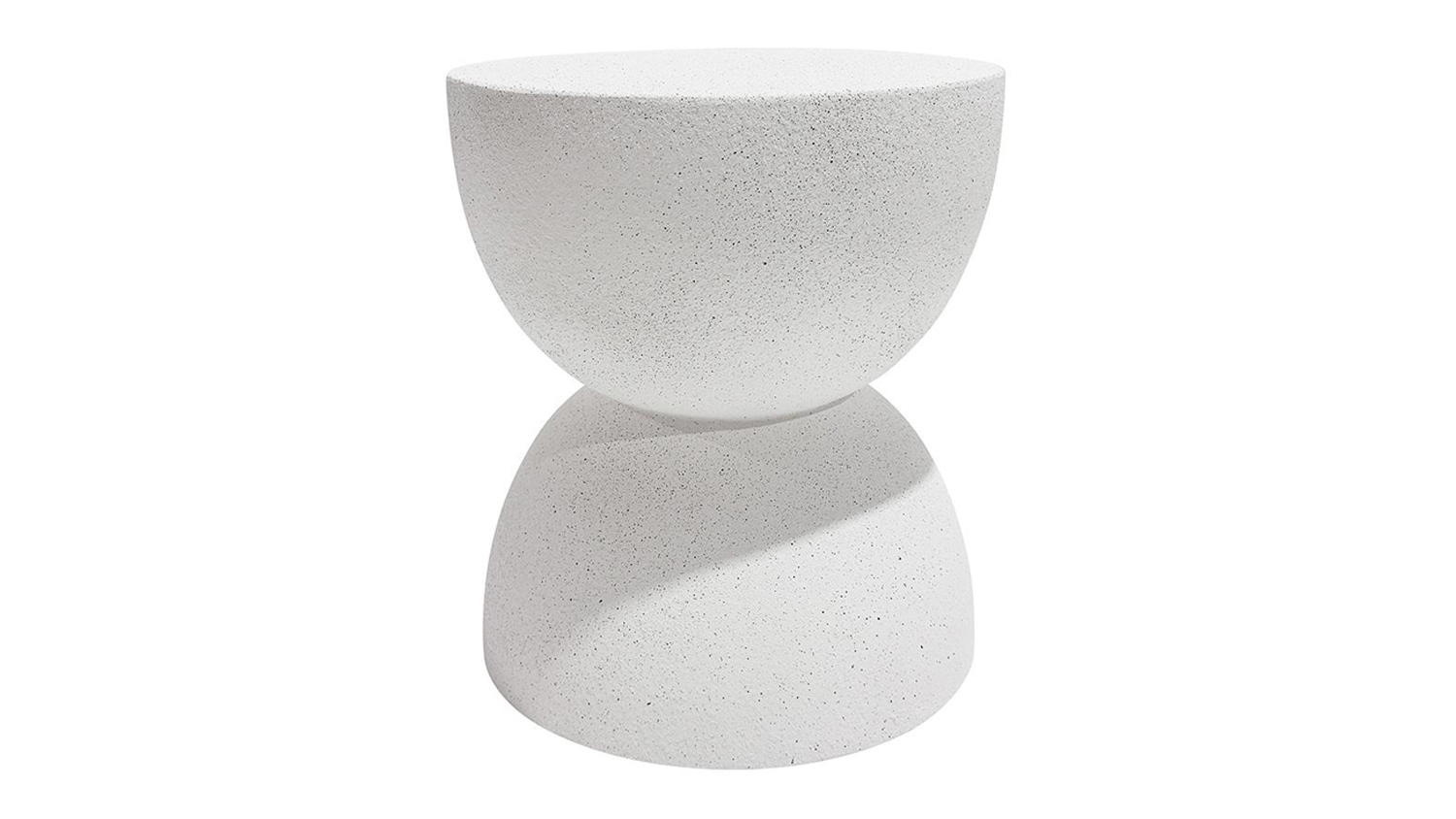 A Livi Off White MGO Stool