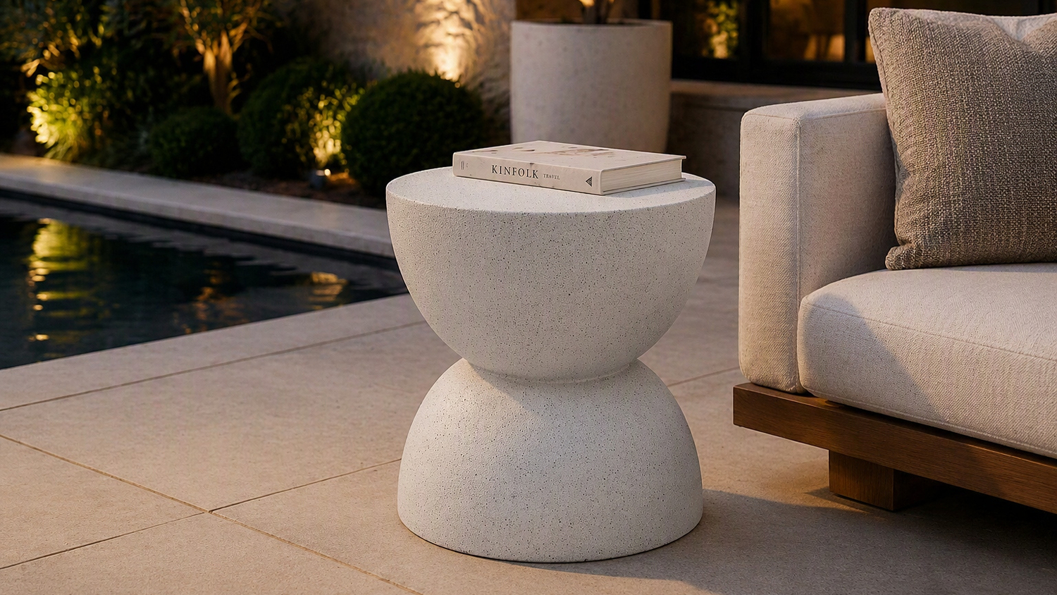 Livi Off White MGO Stool