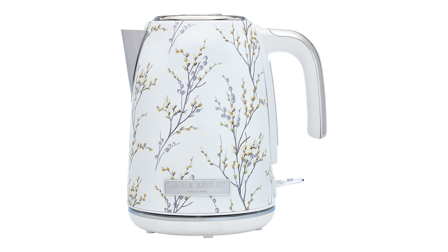 Laura Ashley 1.7L Jug Kettle in a stylish willow white finish