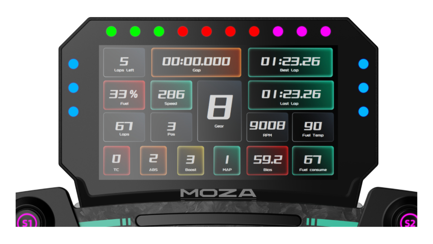 MOZA Racing CM2 HD Racing Dashboard